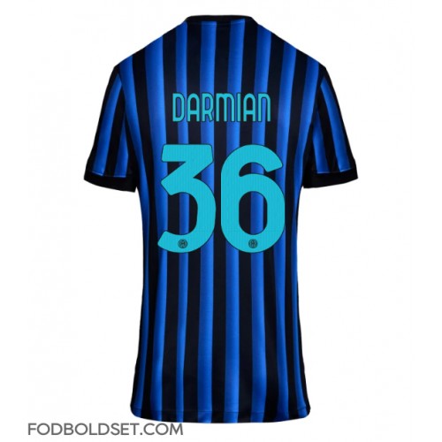 Inter Milan Matteo Darmian #36 Hjemmebanetrøje Dame 2025-26 Kortærmet